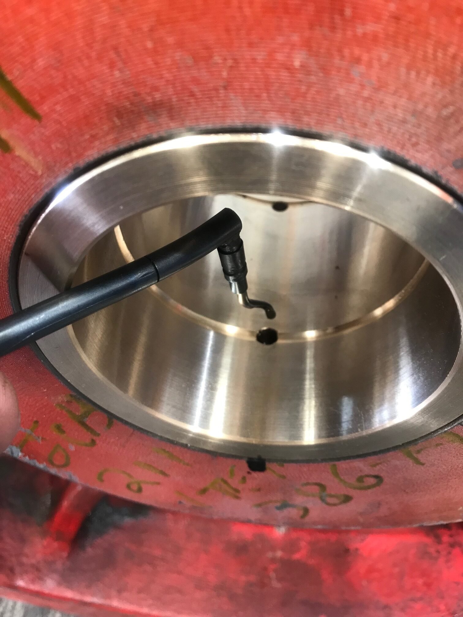 End shield bore machining and repair
